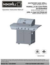 Nexgrill 720-0830HXA Operating instructions