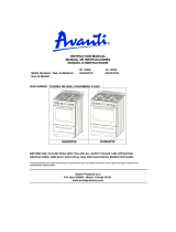 Avanti DGR20P3S User manual
