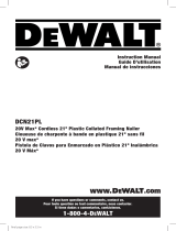 DeWalt DCN21PLM1W570B User manual