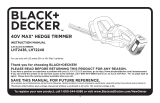 BLACK DECKER LHT2240C User manual