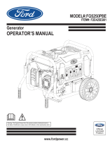 Ford FG5250PBE User manual