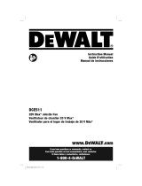 DeWalt DCE511B User manual