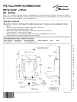 American Standard 6581001EC.020 Installation guide