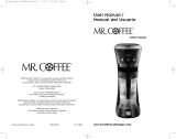 Mr Coffee Cafe Frappe User manual