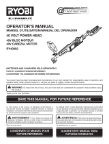 Ryobi RY40770 User guide