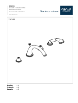 GROHE 25506ZB0 Installation guide