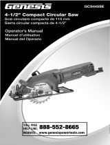 Genesis GCS445SE User manual