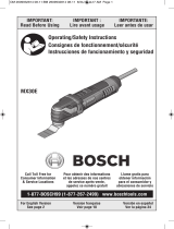 Bosch MX30EK-33 User manual