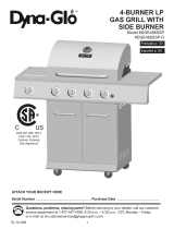 Dyna-Glo DGE486SSP-D User manual