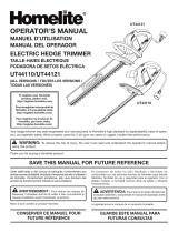 Homelite UT44110B User manual