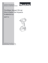 Makita XT328M-XWT12ZB User manual