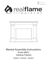 Real Flame 8011E-W Owner's manual