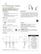 Symmons SLW-6610-1.5 Installation guide