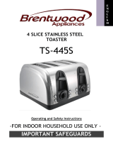 Brentwood TS445S User guide