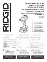 RIDGID R9224SBN User manual