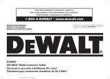 DeWalt DCN693M1wDCB204 User manual