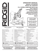 RIDGID R4210 User manual