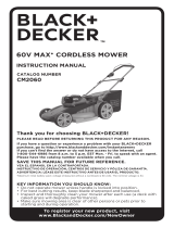 BLACK DECKER CM2060C User manual