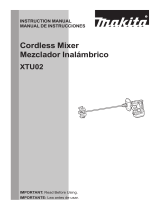 Makita XTU02Z User manual