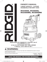 RIDGID RV2400A User manual