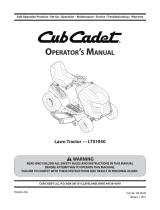 Cub Cadet 13WX90AS256 User guide