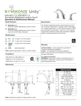 Symmons SLW-6612-STN Installation guide