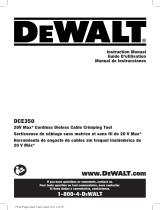 DeWalt DCE350M2 User guide