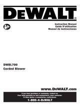 DeWalt DWBL700 User manual