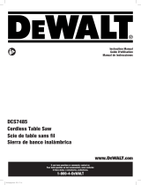 DeWalt DCS7485W6062 User manual