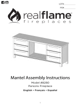 Real Flame 8280E-CO User manual