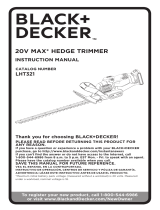 Black & Decker LHT321 User manual