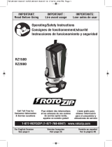 RotoZip RZ2000 User guide