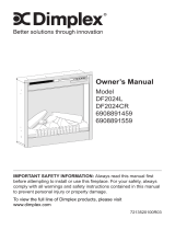 Dimplex DF2024CR Installation guide