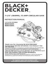 BLACK DECKER BDECS300C Owner's manual