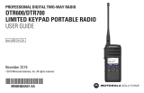 Motorola DTR600 User manual