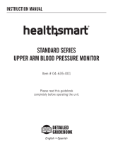 HealthSmart STANDARD SERIES User manual