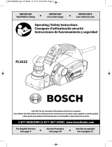 Bosch PL2632 User manual