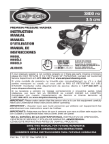 Simpson MSVK2723 User manual