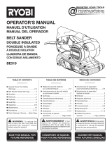 Ryobi BE319 User manual