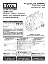 Ryobi RYI2200CMB User manual