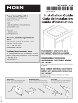 Moen GS201974LQ Installation guide