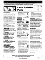 Wayne WLS200 Operating instructions