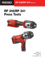 RIDGID 57373 User manual