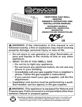 ProCom Heating MNSD5TPA User manual