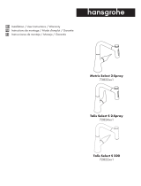Hansgrohe 73822001 Installation guide