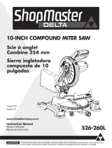 Shopmaster S26-260L User manual
