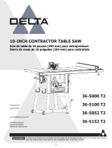 Delta 36-5052T2 User manual
