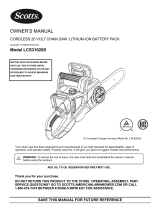 Scotts LCS31020S User manual