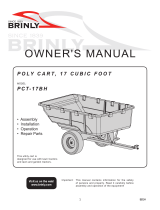 Brinly-Hardy PCT-17BH Owner's manual