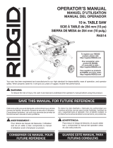 RIDGID R4514-R8600521K User manual